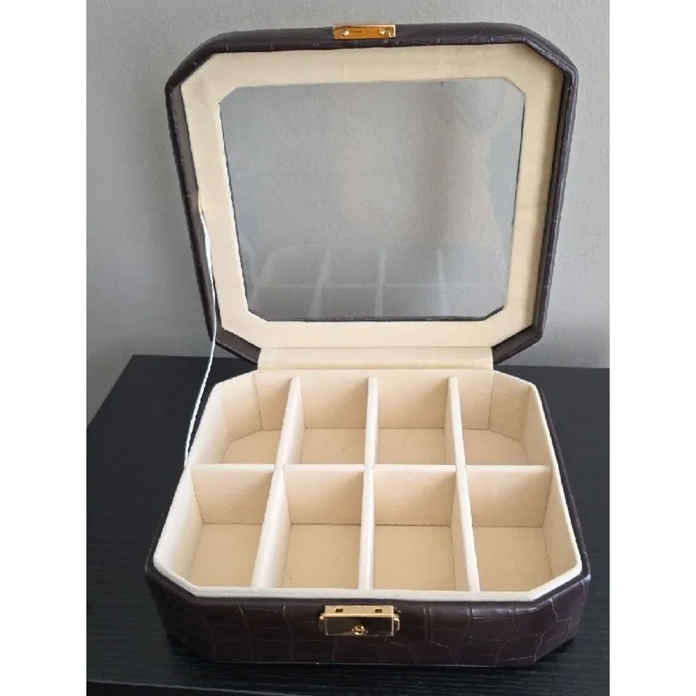 Mens Leather Jewerly Box